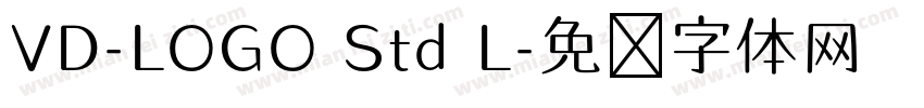 VD-LOGO Std L字体转换